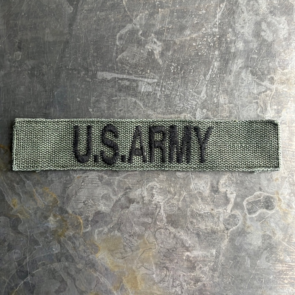 U.S. ARMY embroidered tape patch - Vintage